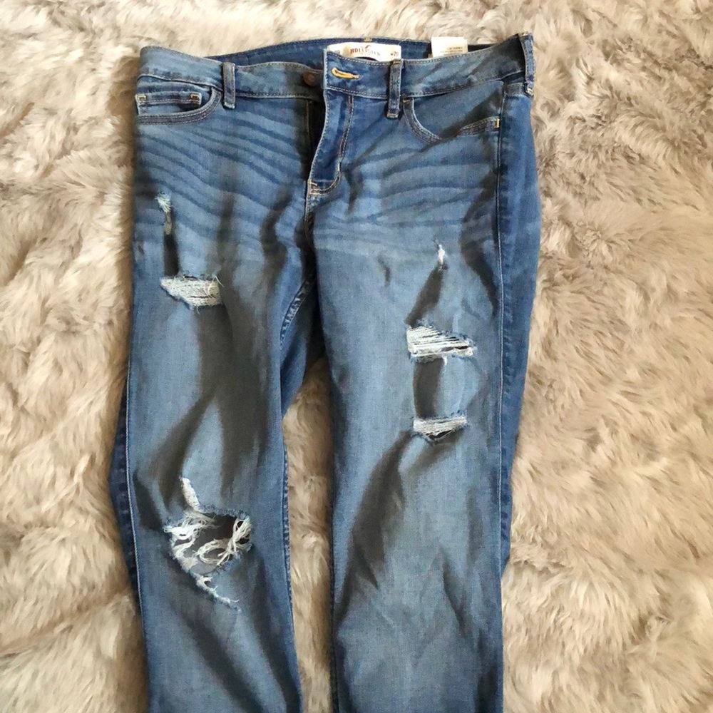 Hollister distressed jeans